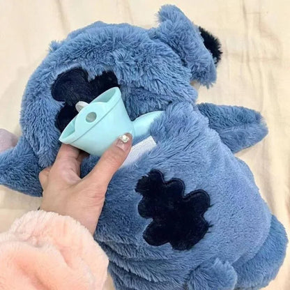 Anime Winter Extra Large Plush Hot Water Bottle Women's Home Water Filling Hand Warmer Holiday Gifts For Girlfriend