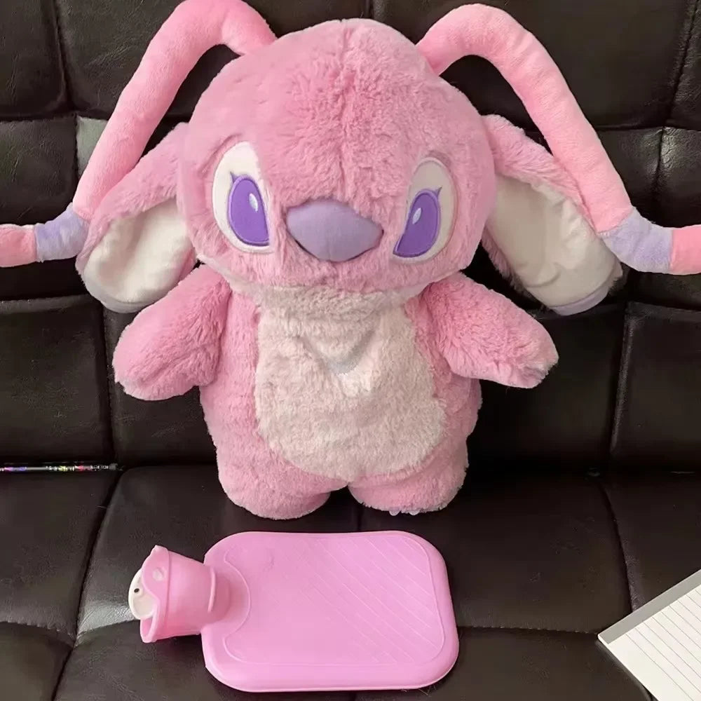 Anime Winter Extra Large Plush Hot Water Bottle Women's Home Water Filling Hand Warmer Holiday Gifts For Girlfriend